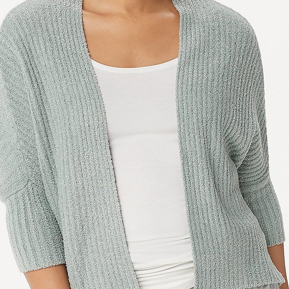 Barefoot Dreams CozyChic Lite Ribbed Shrug Cardi